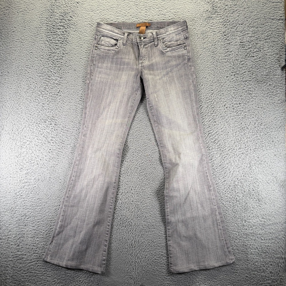 Arden B Jeans Womens 29x32 Gray Cotton‎ Denim Bootcut Leg Workwear Faded Stretch